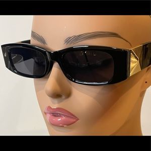 Black Trendy Unisex Shades